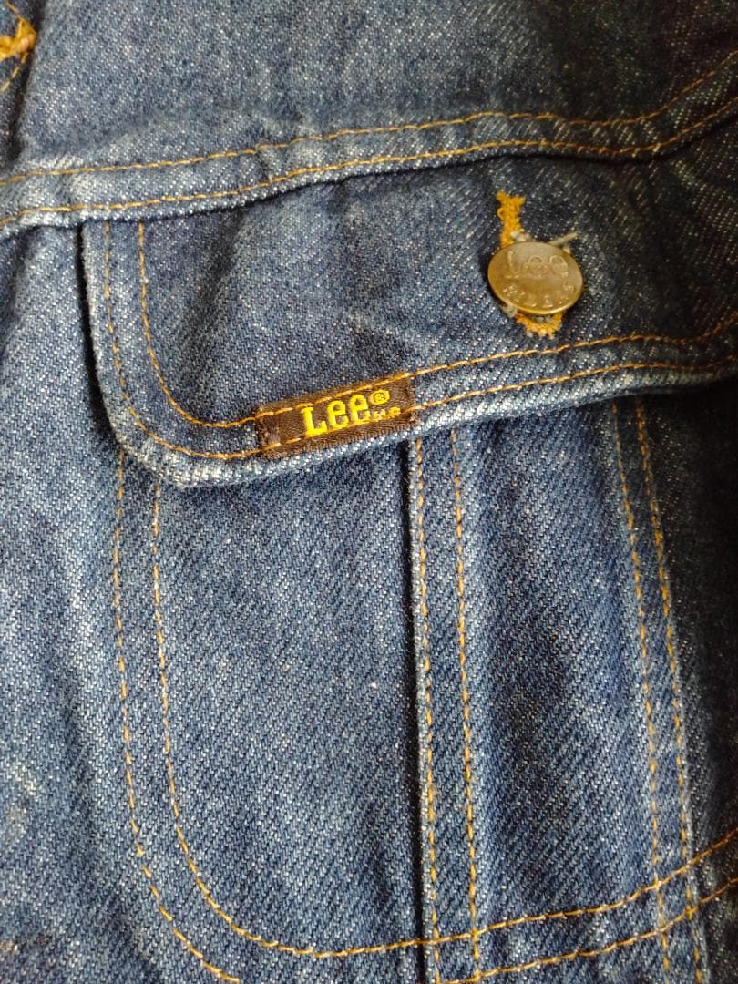 かなえビンテージ90年代LeeリーストームライダーデニムJKT美品40R