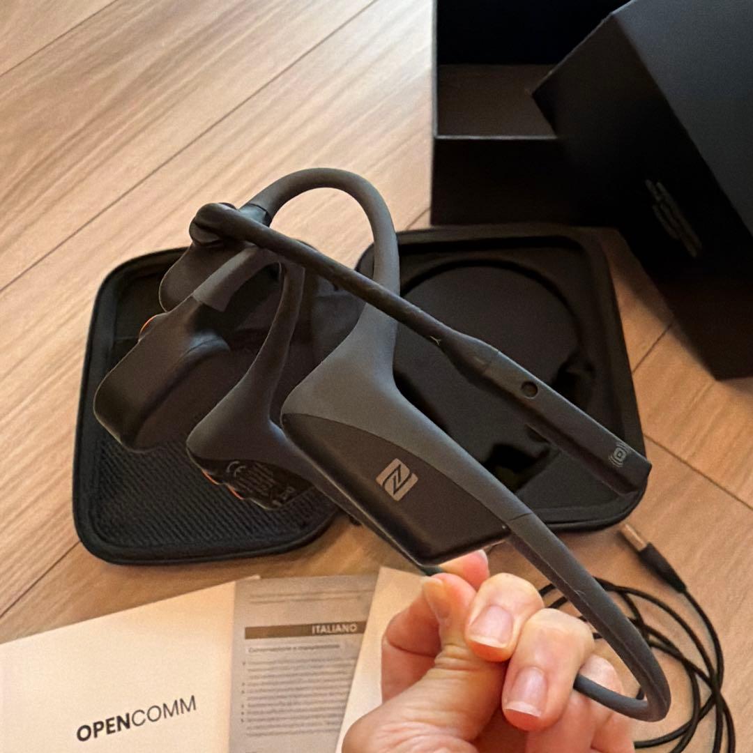 ✴︎こんぎょ✴︎【OpenComm/Shokz】骨伝導ヘッドセット ワイヤレス