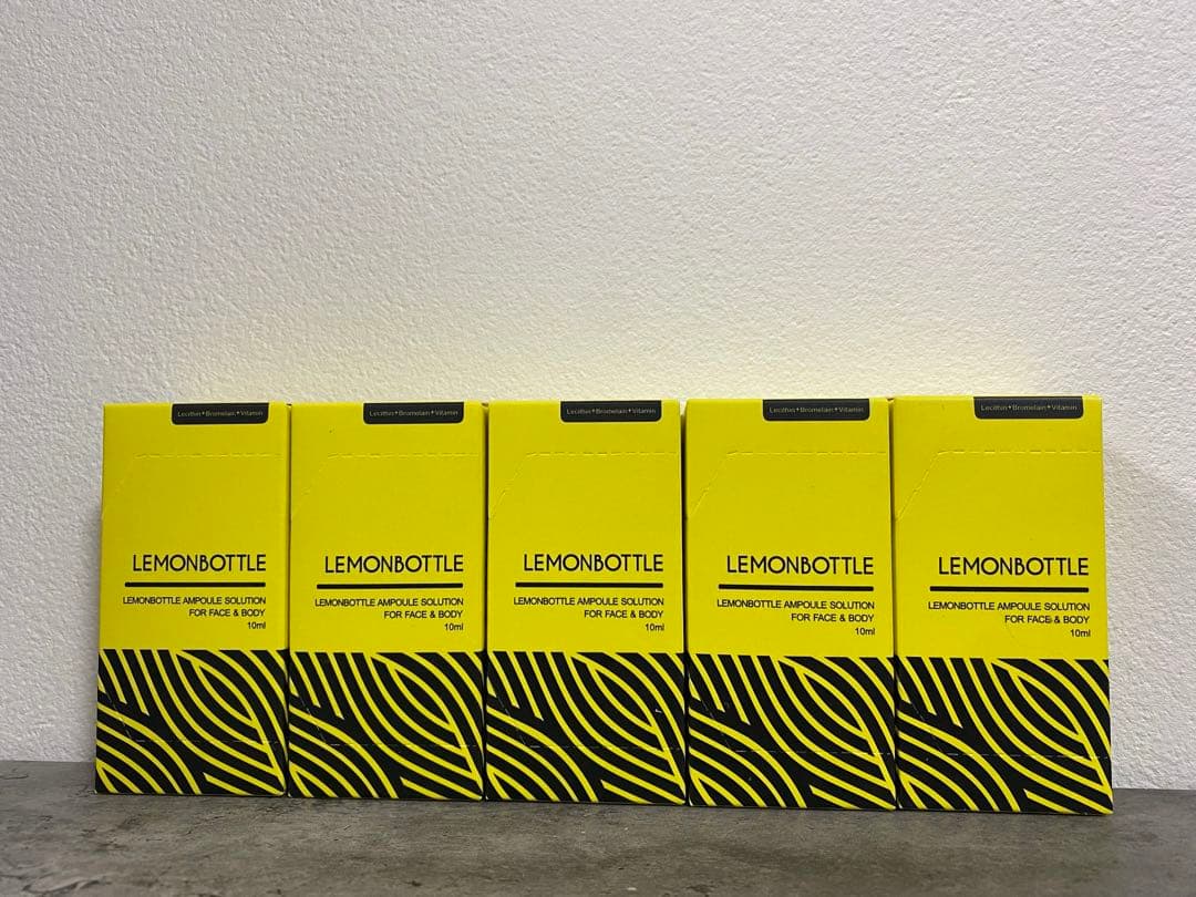 リピ数量限定レモンボトル10ml 5本ホームケアキットプレゼント