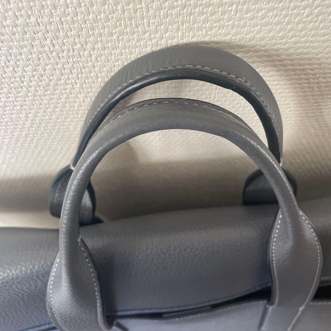 COACH グレー 2Wayビジネスバッグ 保存袋付き