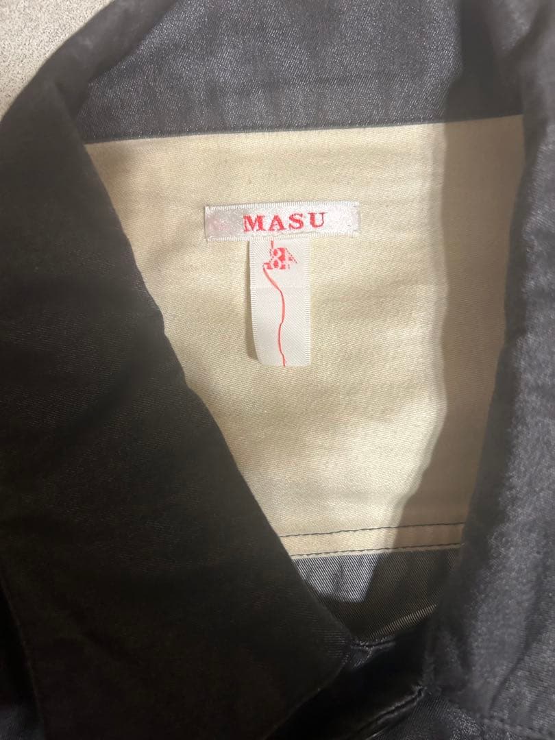 MASU 黒 デニムジャケット