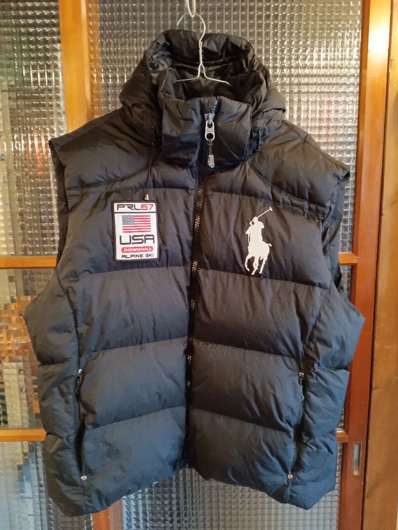 ラルフローレン　ビックポニー　ダウンベスト