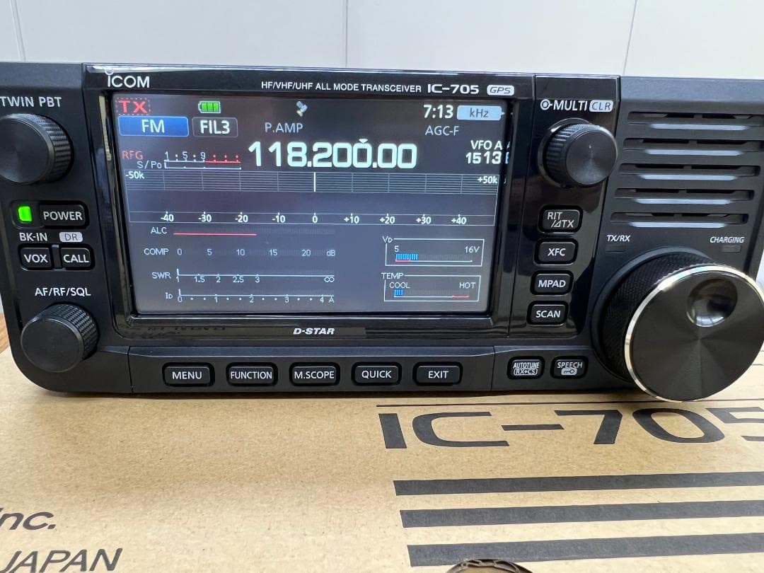 アイコム　ICOM IC-705 おまけ２点付き