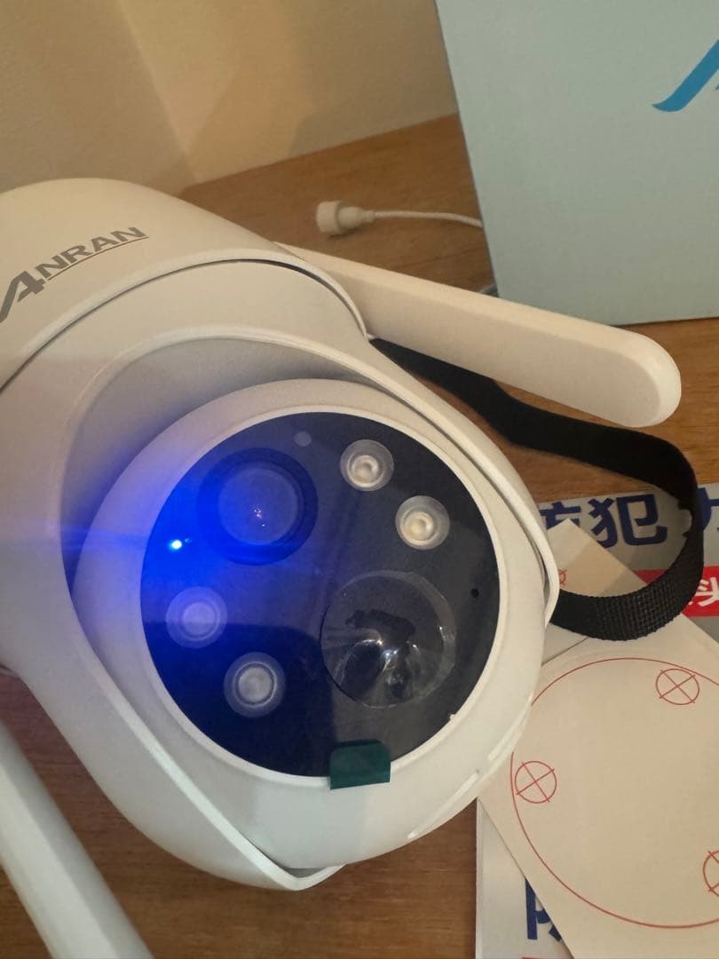 最新4G防犯カメラ・wifi不要・SIM/SDカード内蔵 ANRAN 電源不要