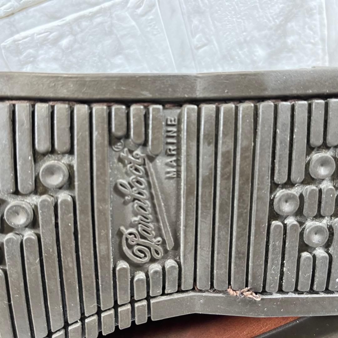 【美品】パラブーツ　paraboot BARTH MARINE ダークブラウン