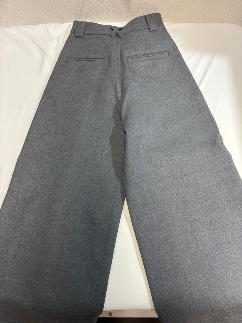 パンツ FaxCopyExpress Grey Wide Pant