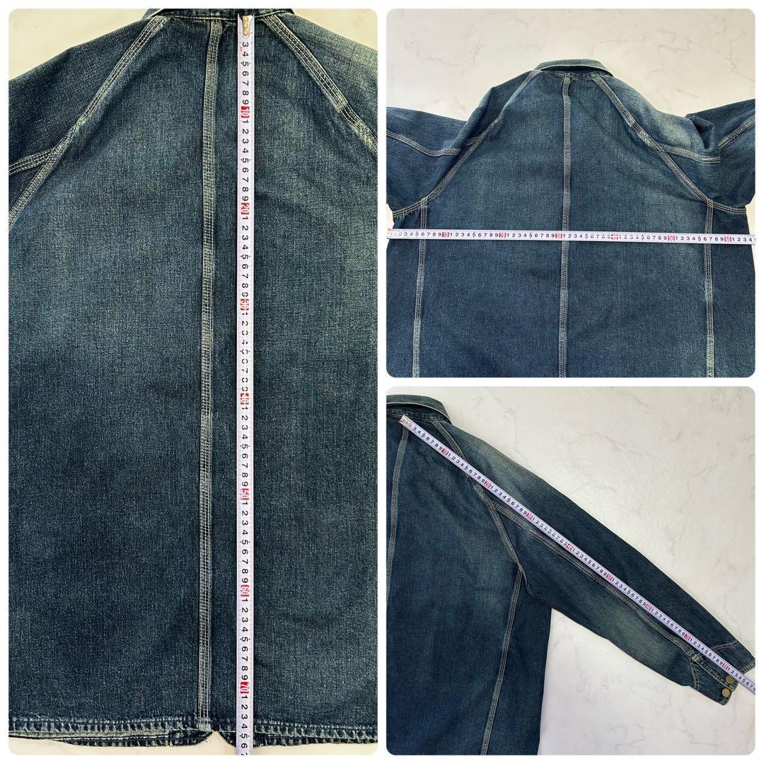 【80s】カーハート デニムカバーオール 100周年モデル 40