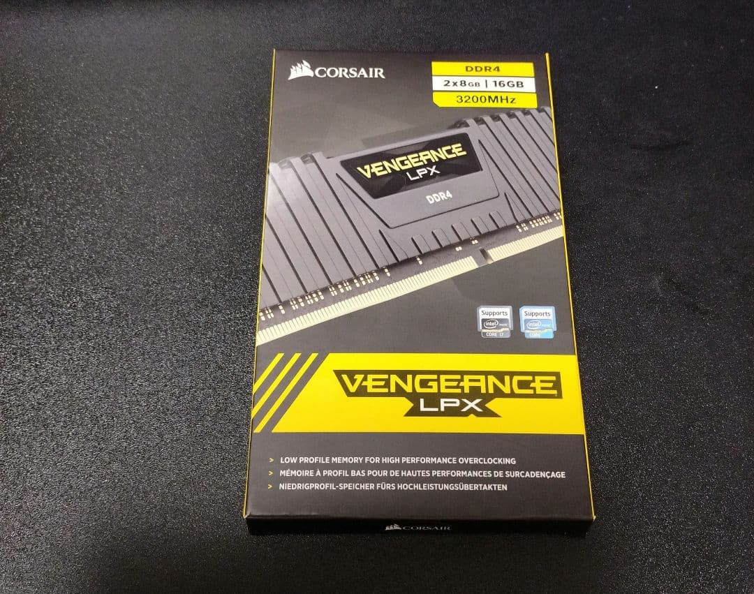 Vengeance LPX DDR4 3200MHz 8GB 2枚 RAM