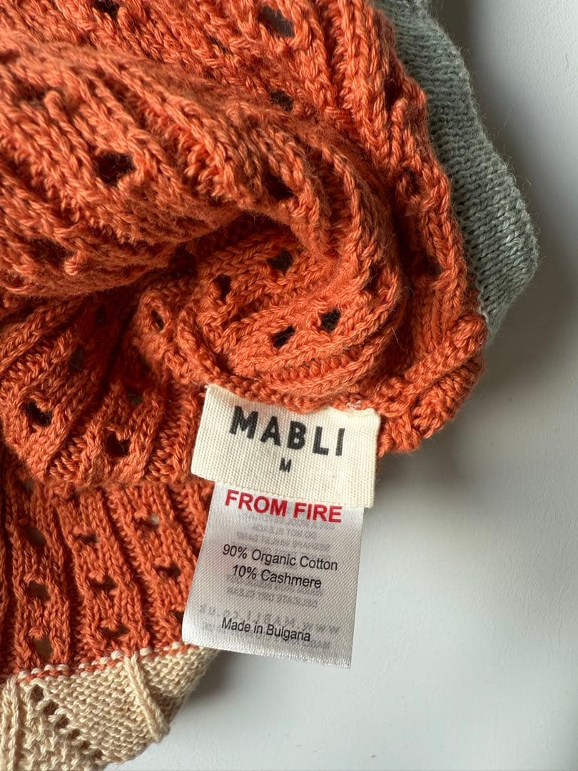 mabli ロンパース ボンネット セット 18m