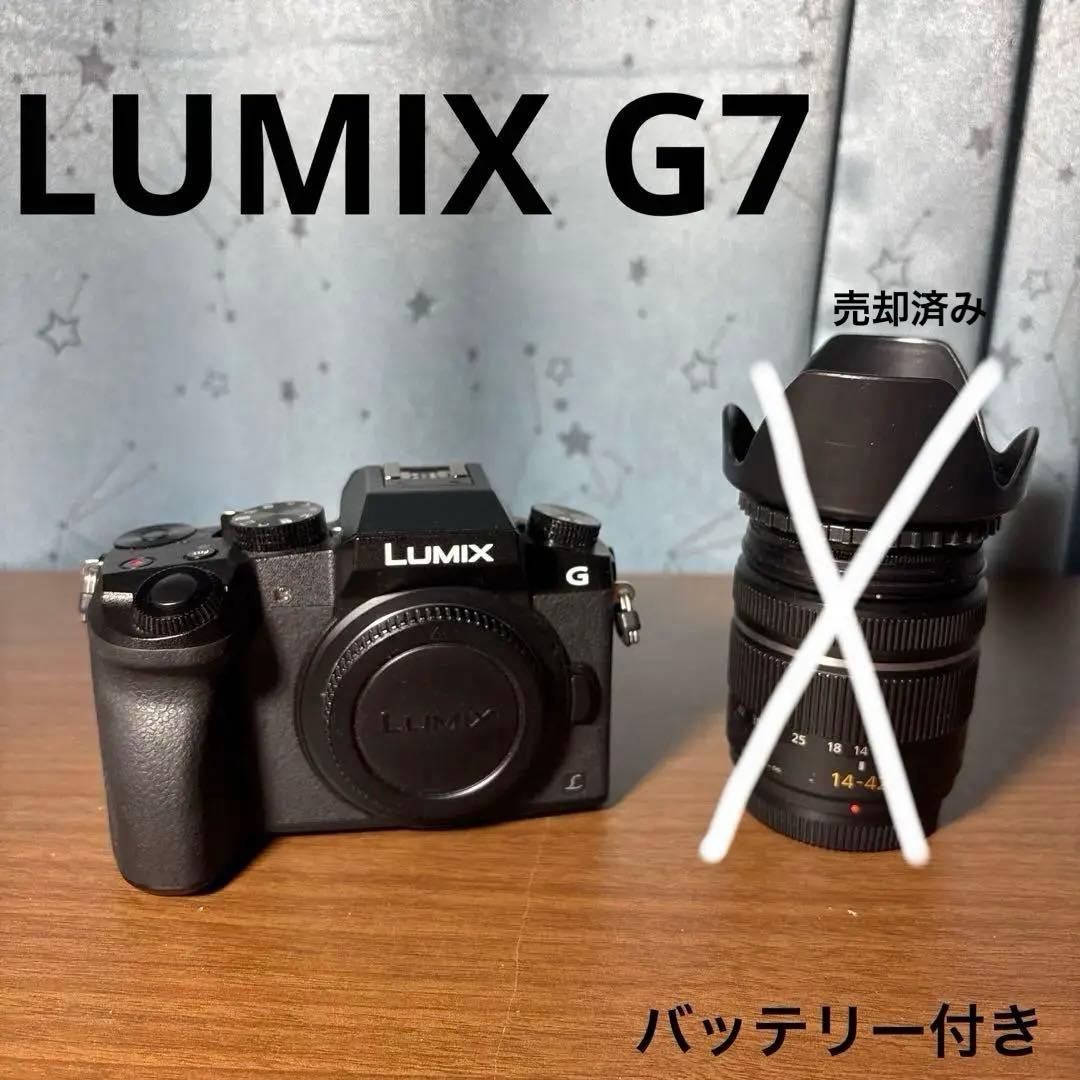 LUMIX DMC-G7Hミラーレス 14-42mm レンズ付き