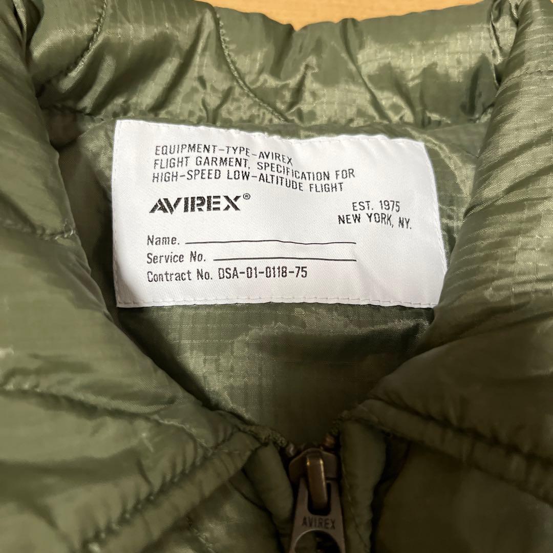 AVIREX×PEANUTS QUILTING JACKET スヌーピー