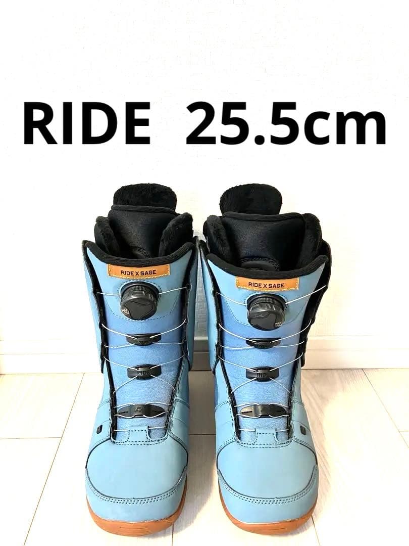 RIDE X SAGE 25.5cmスノーボード　ワイヤーソフトブーツ ライド