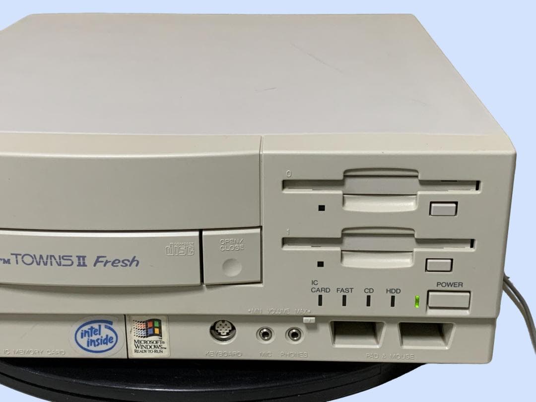 M9395 富士通 FM TOWNS Ⅱ FRESH 本体 FMTWMFF