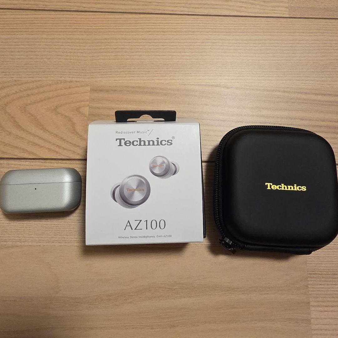 Technichs EAH-AZ100 シルバー オリジナルガジェットポーチ付
