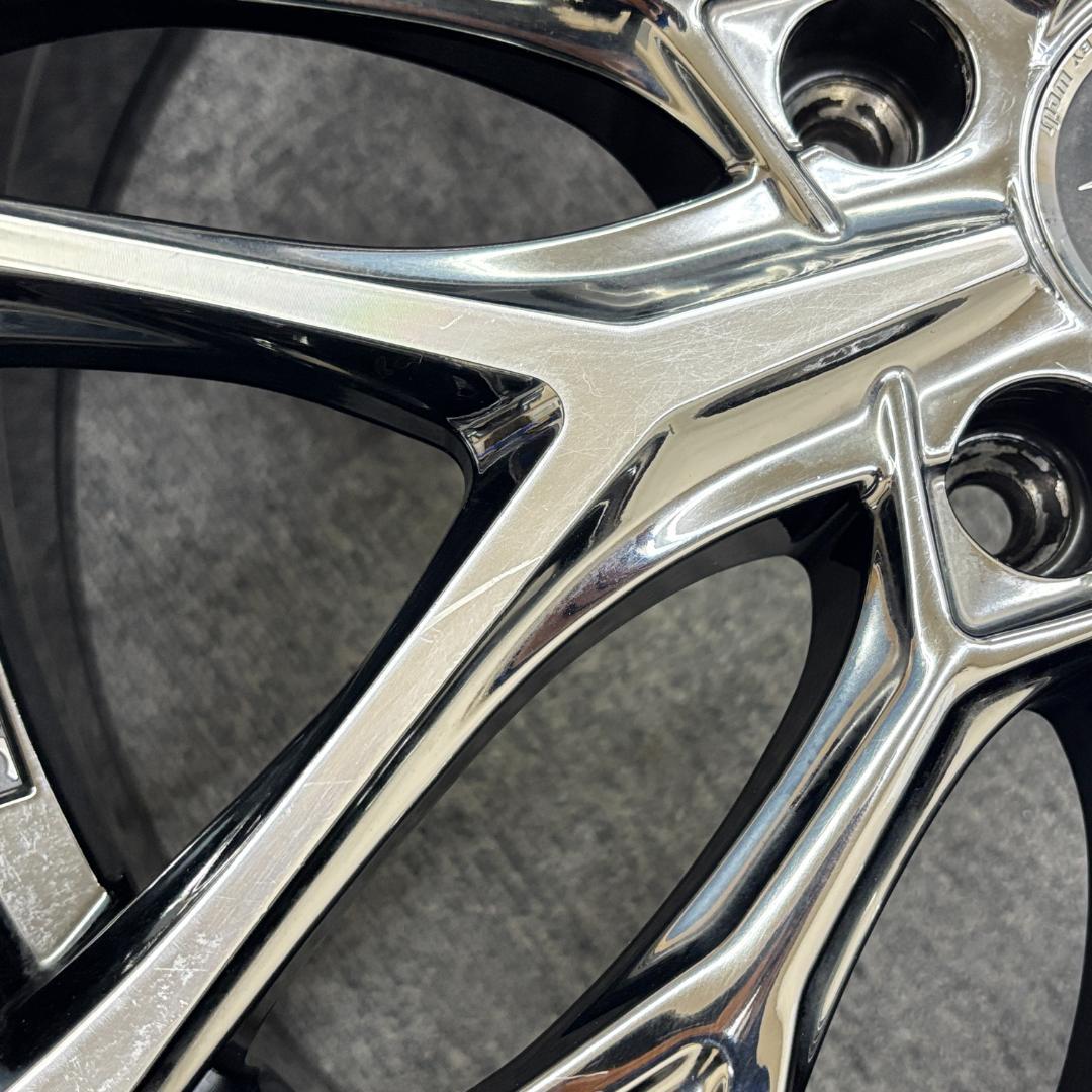 新品タイヤ付 weds クレンツェ ウィーバル 215/45R18 ヴォクシー