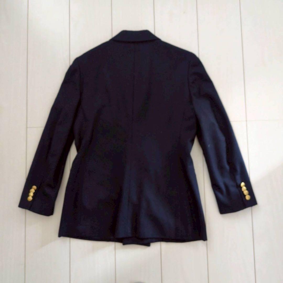 Ralph Lauren 紺ブレ　金ボタン　ダブルブレストジャケット ウール