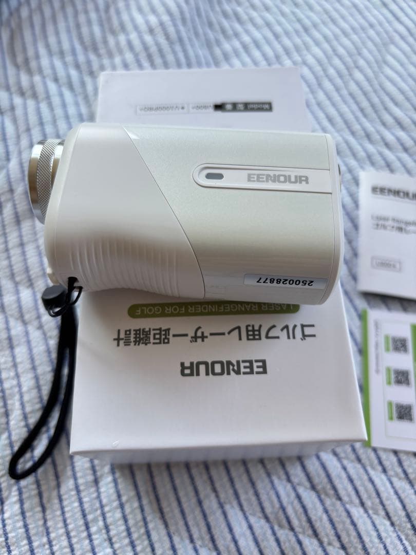 EENOUR ゴルフ用距離計 ホワイト(新型)