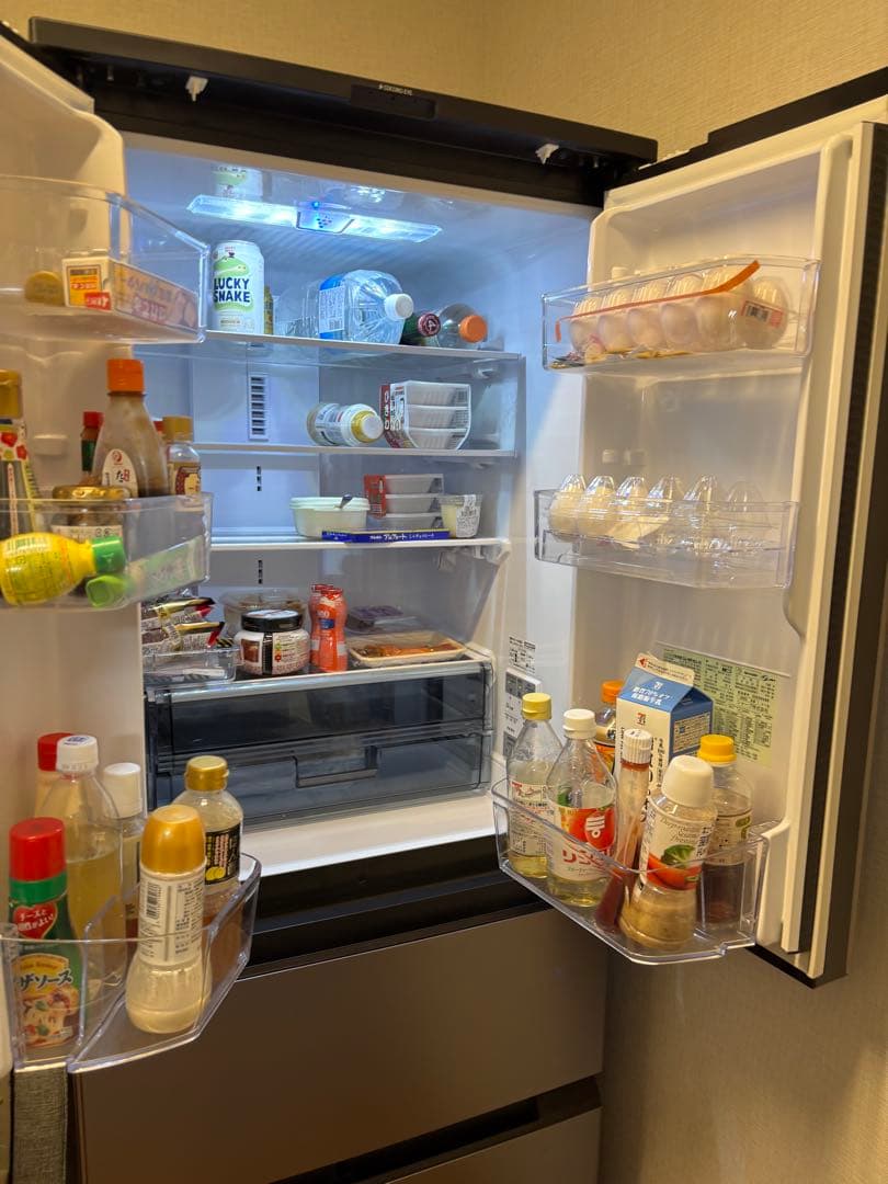 ゆ*た様 2022年　シャープ　冷蔵庫　SJ-MF46J 457L