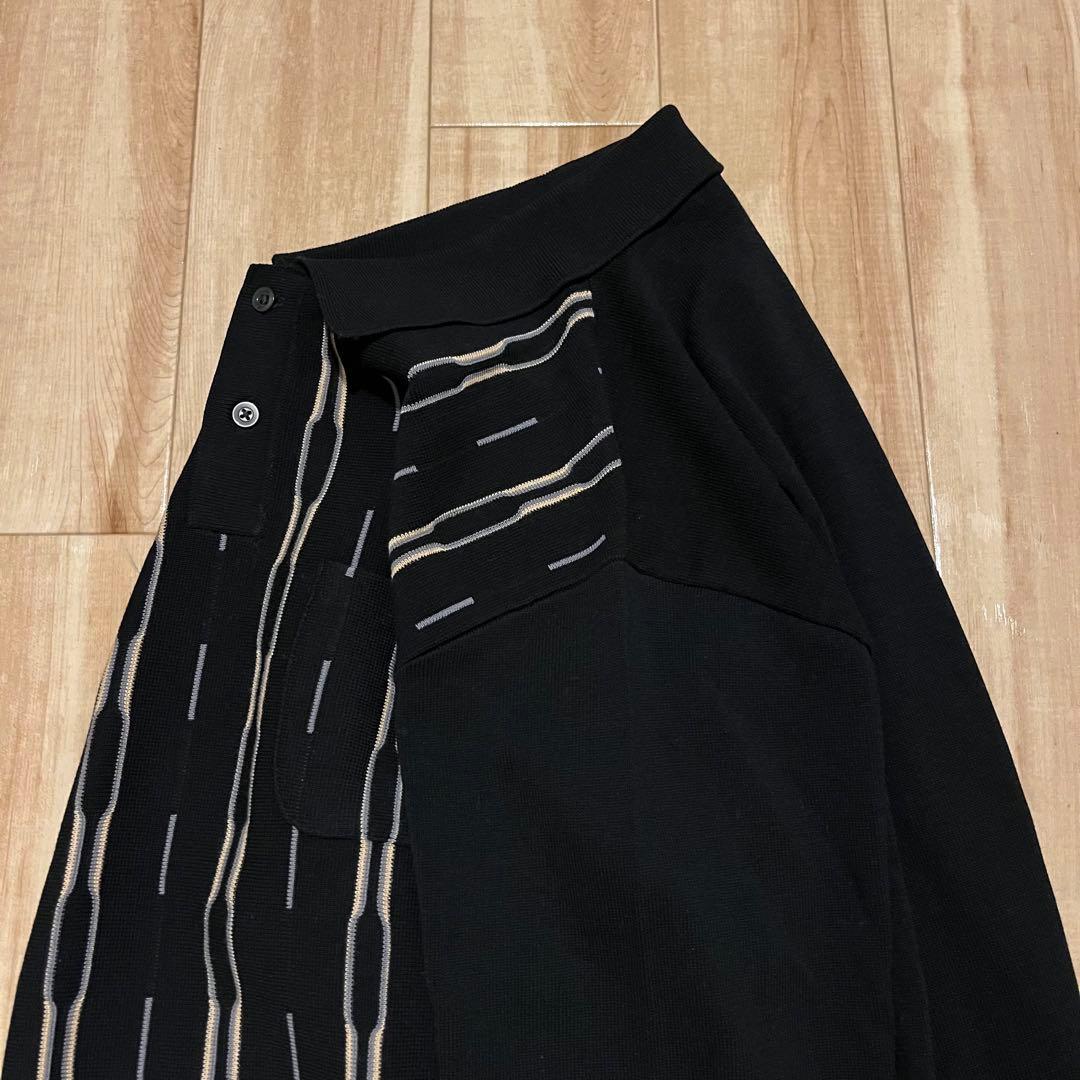 激レア！2018AW SUPREME“VERTICAL STRIPE”ニットポロ