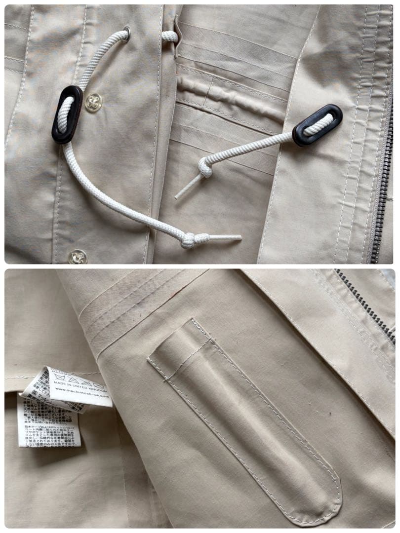 【激レアコラボ】マッキントッシュ×メゾンキツネ フィールドゴム引きジャケット L