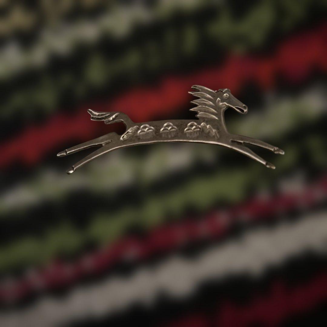 ハルポ　HARPO ロンハーマン　馬ブローチ