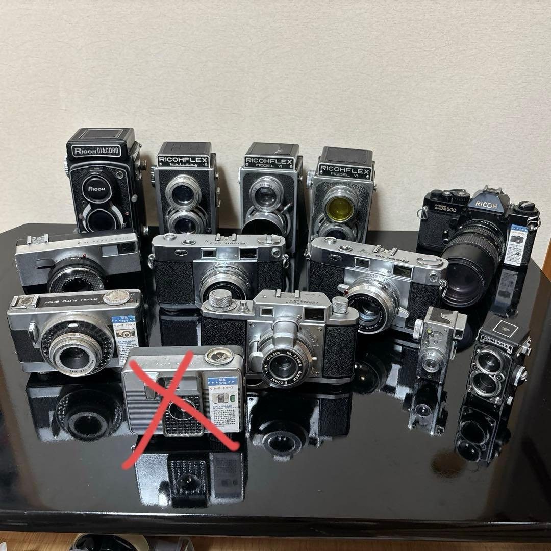 【ジャンク品】リコーカメラ　12台セット