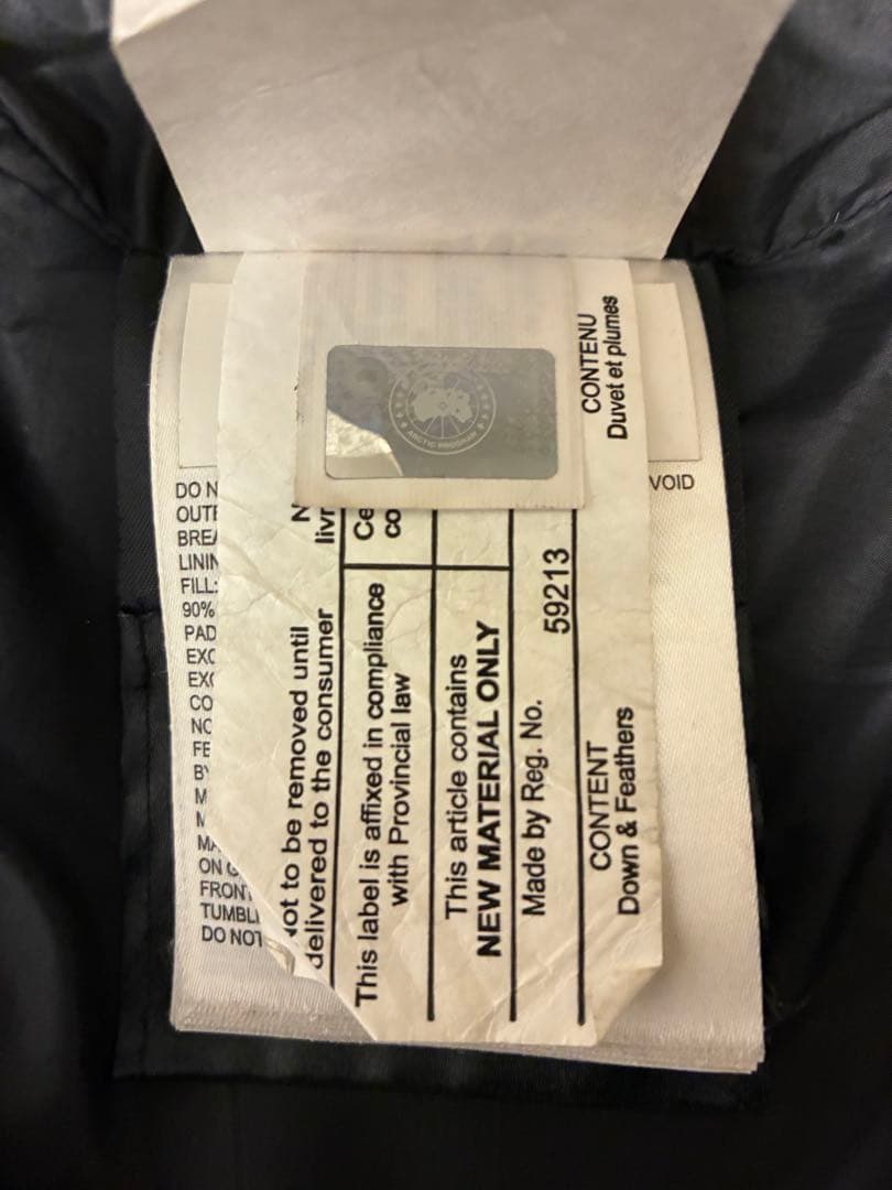 【ホログラム付き】カナダグース　アプローチジャケット　ダウンジャケット　Mサイズ