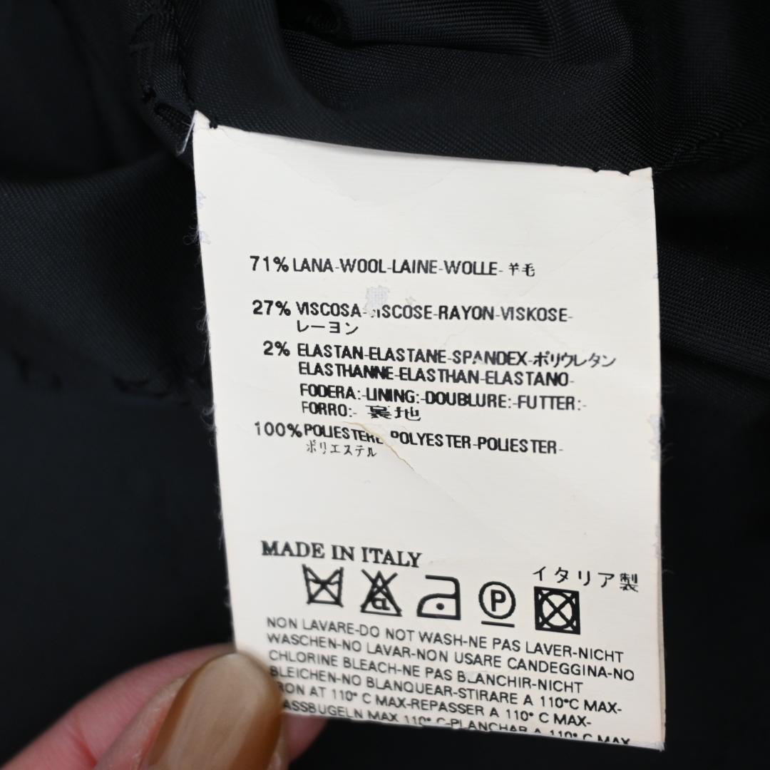 ★47649 ディースクエアード テーラードジャケット ブラック