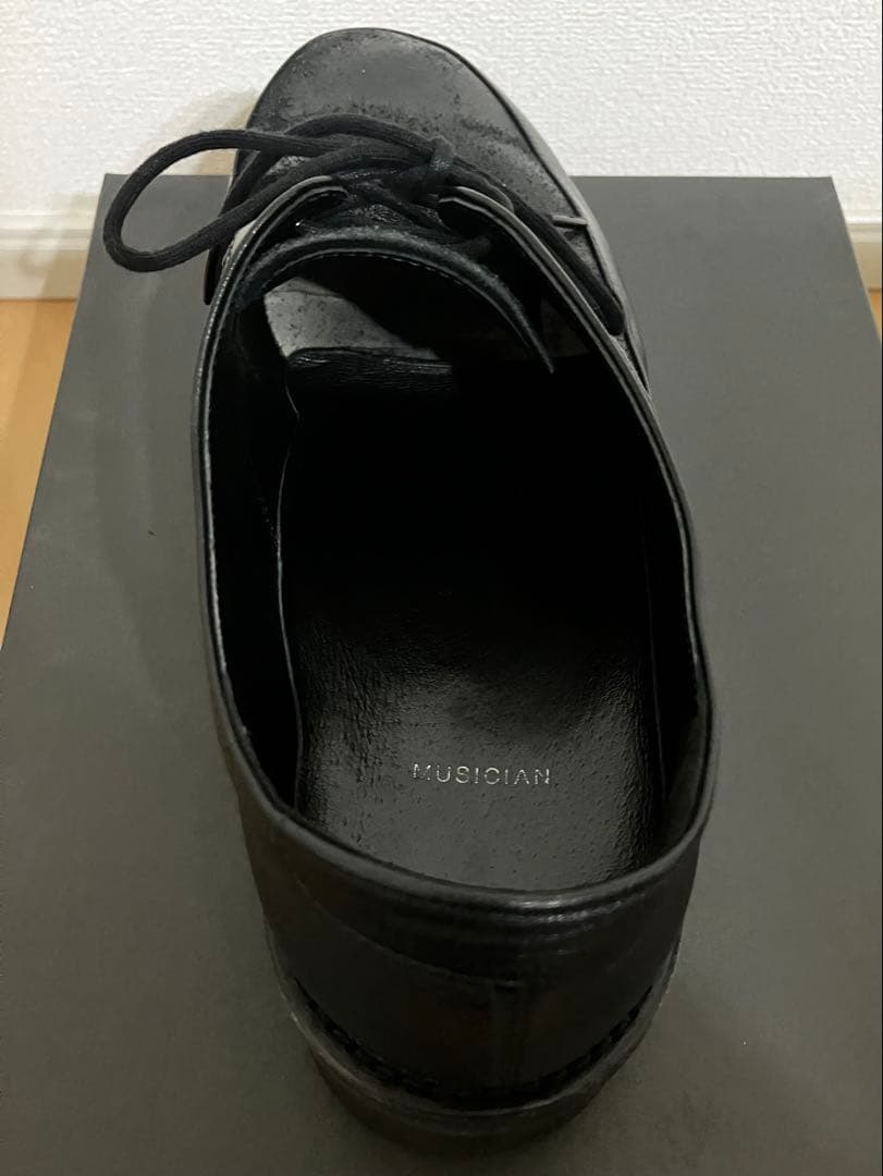 付属品完備 LAD MUSICIAN U-Tip Shoes 42