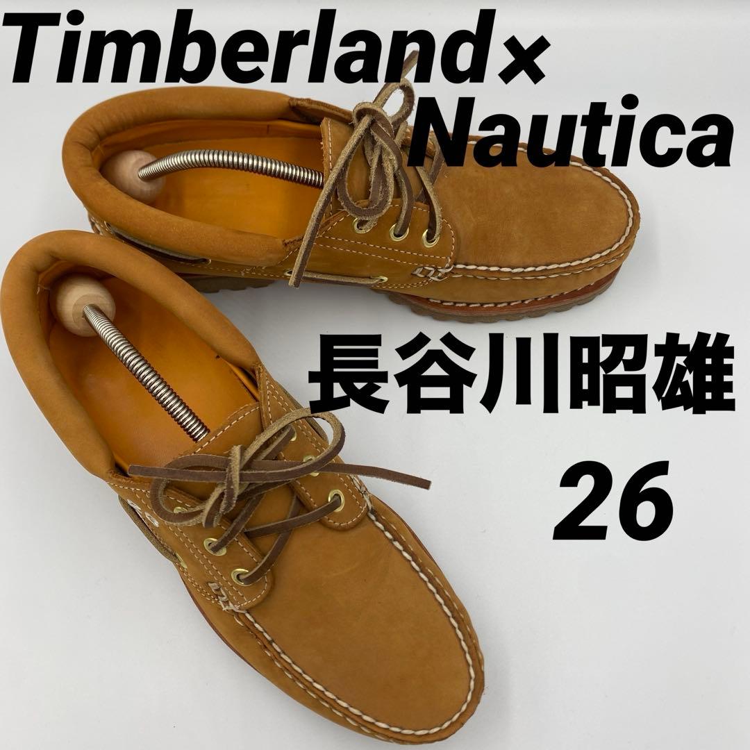 【希少】Nautica×Timberland 3 eye ah.h 長谷川昭雄