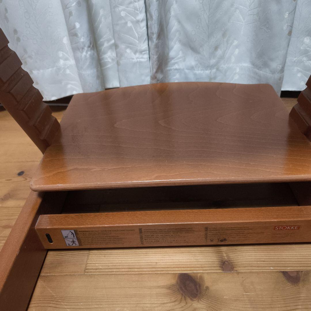 【美品】STOKKE TRIPP TRAPP チェリー シリアル5 延長ラダー付