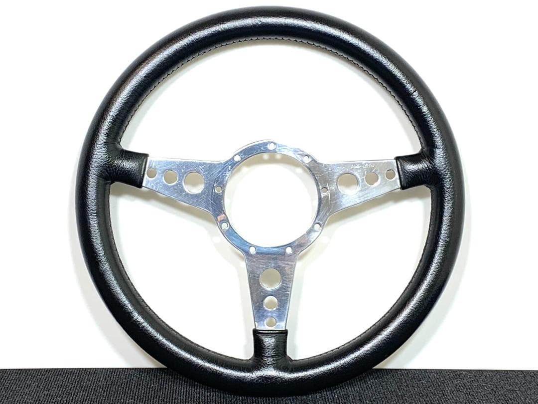 RKK モトリタ ブラック ステアリング 36.5パイ 美品 ミニ