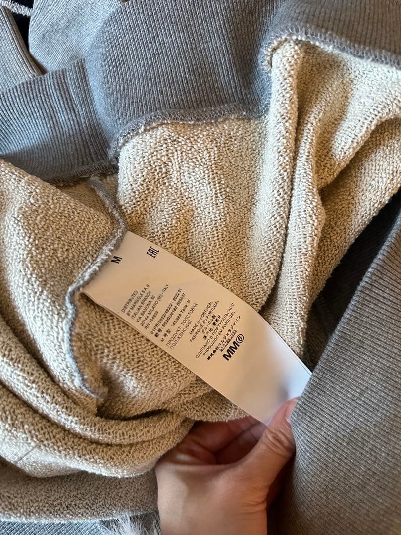 新品Mm6 Maison Margiela スウェット Logo sweater