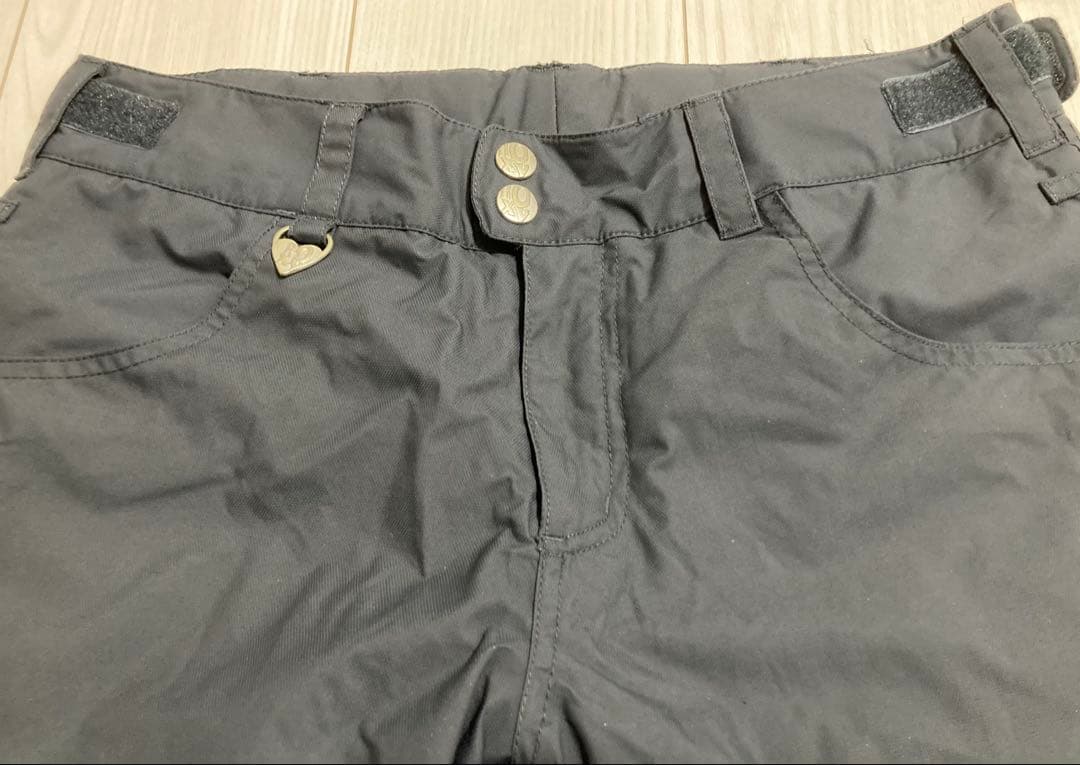 ROXY スノーボード(スキー)ウェアセット 上はM、下はSサイズ チェック柄