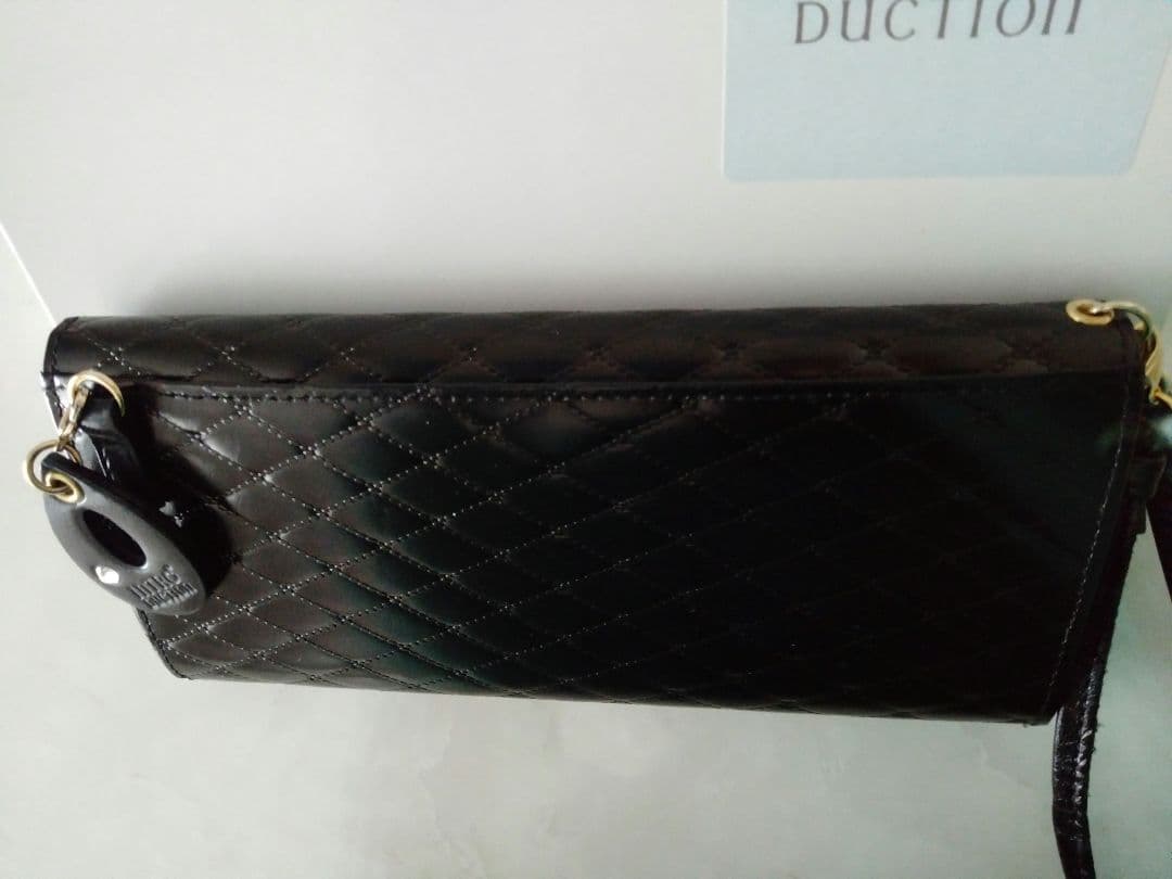 INTRODUCTION ブラック 長財布 キルティング