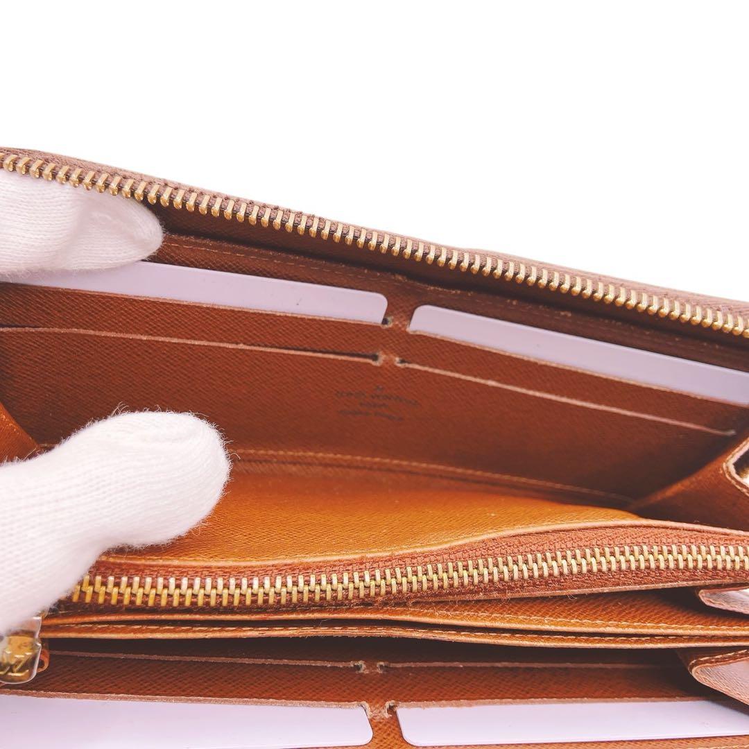 【ジャンク】LOUIS VUITTON モノグラム ジッピーウォレット☆鑑定済み