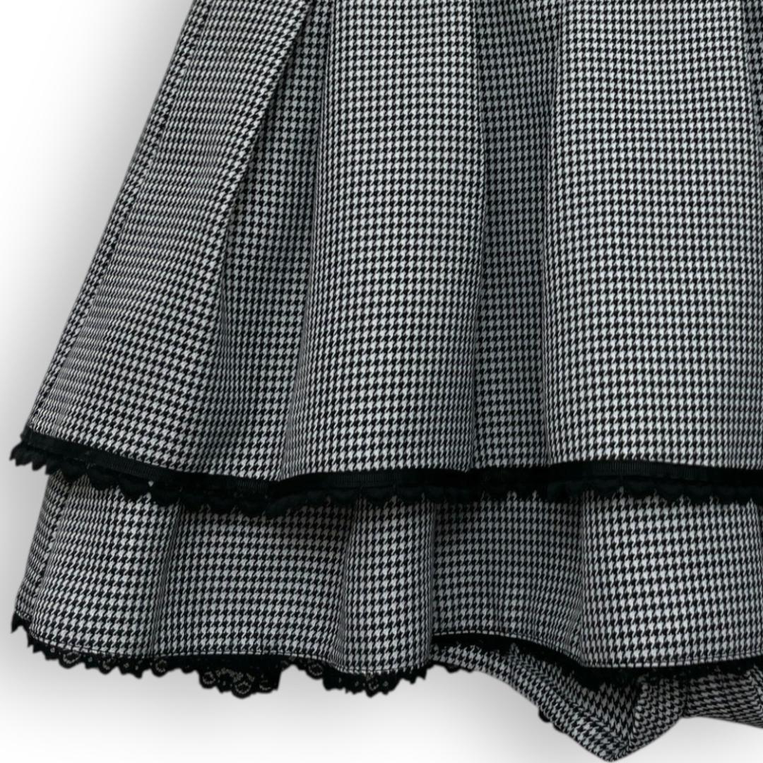 LIZ LISA リズリサ 2連リボンベルトスカパン ミニスカート チェック