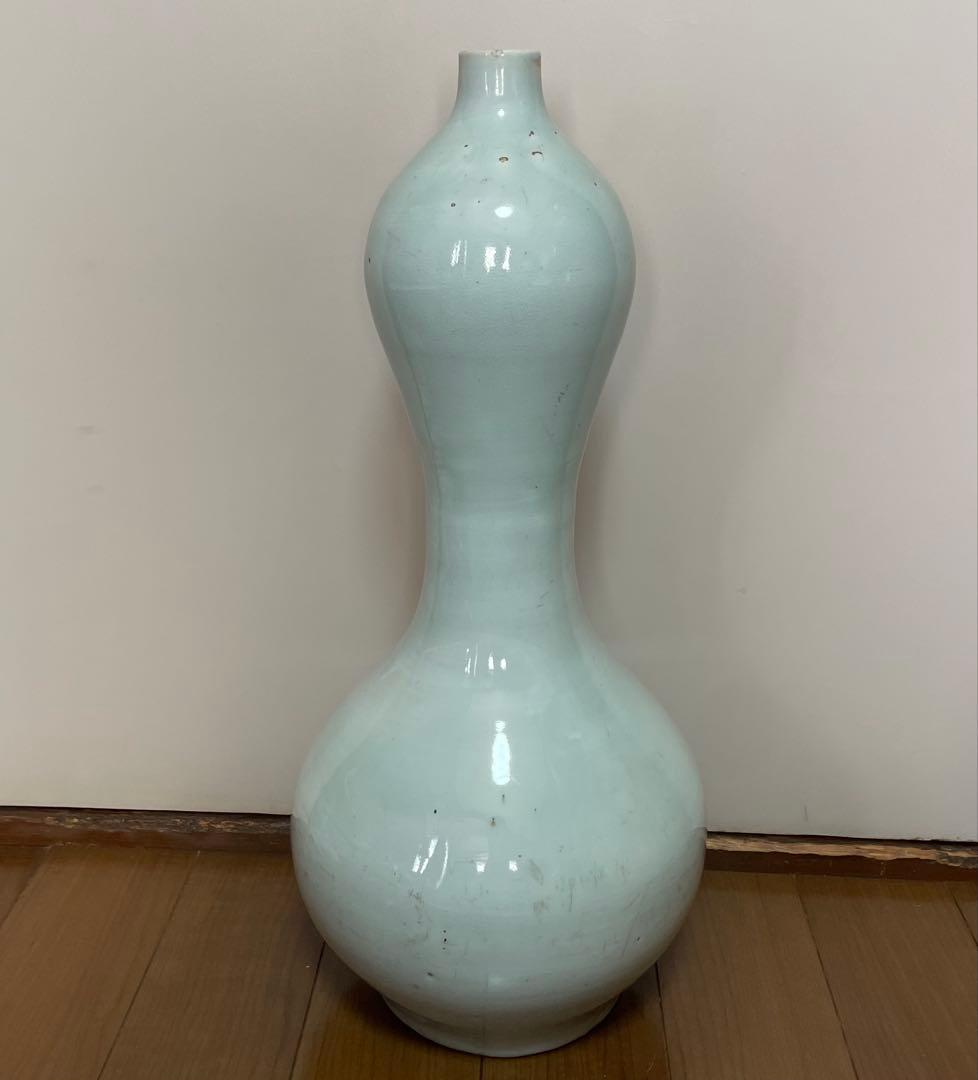 古伊万里　白磁　瓢箪　徳利　t.D831