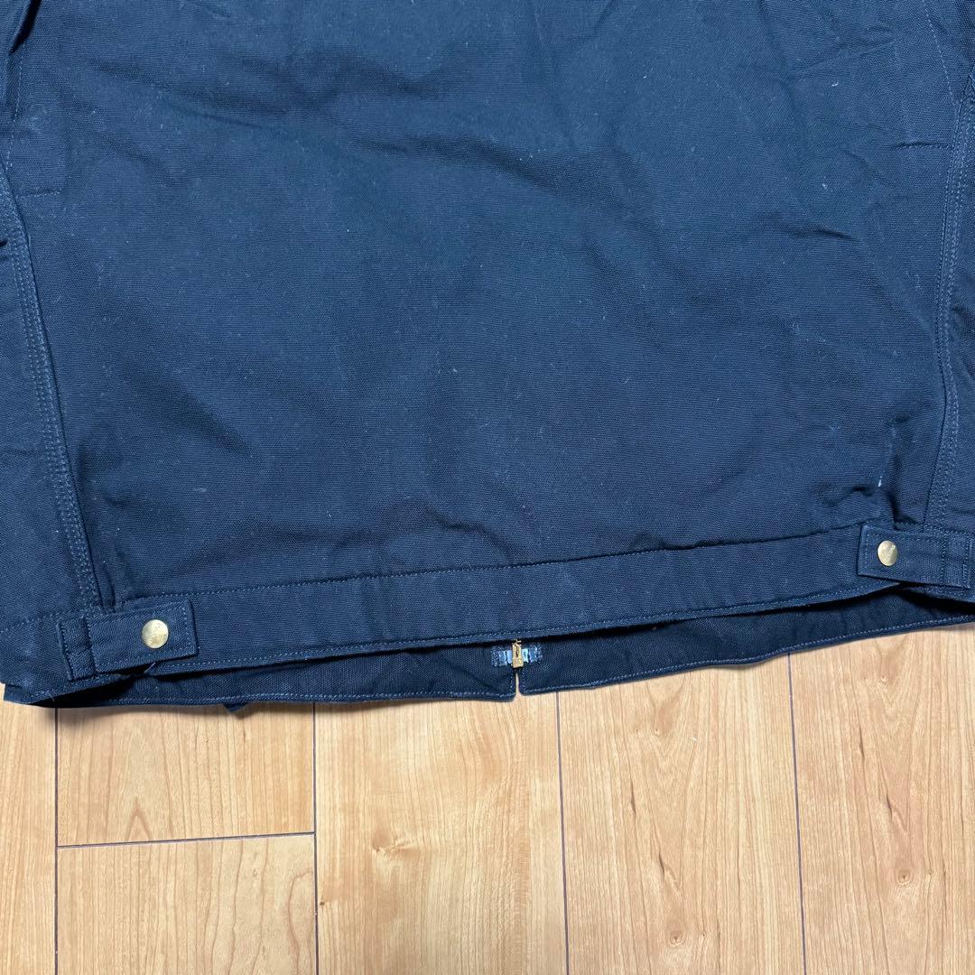 【Carhartt】USA製 デトロイトジャケット XLブラック