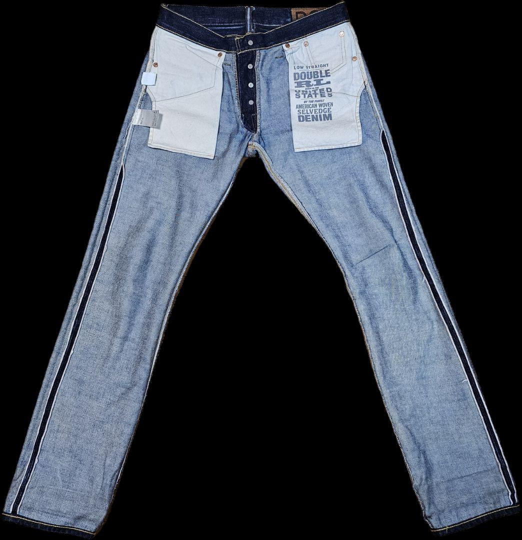 RRL LOW STRAIGHT DENIM USA製 28×30