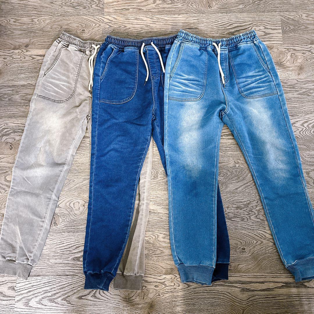 【3着セット】サルエル ジョガーパンツ CONTR@CTE Mサイズ