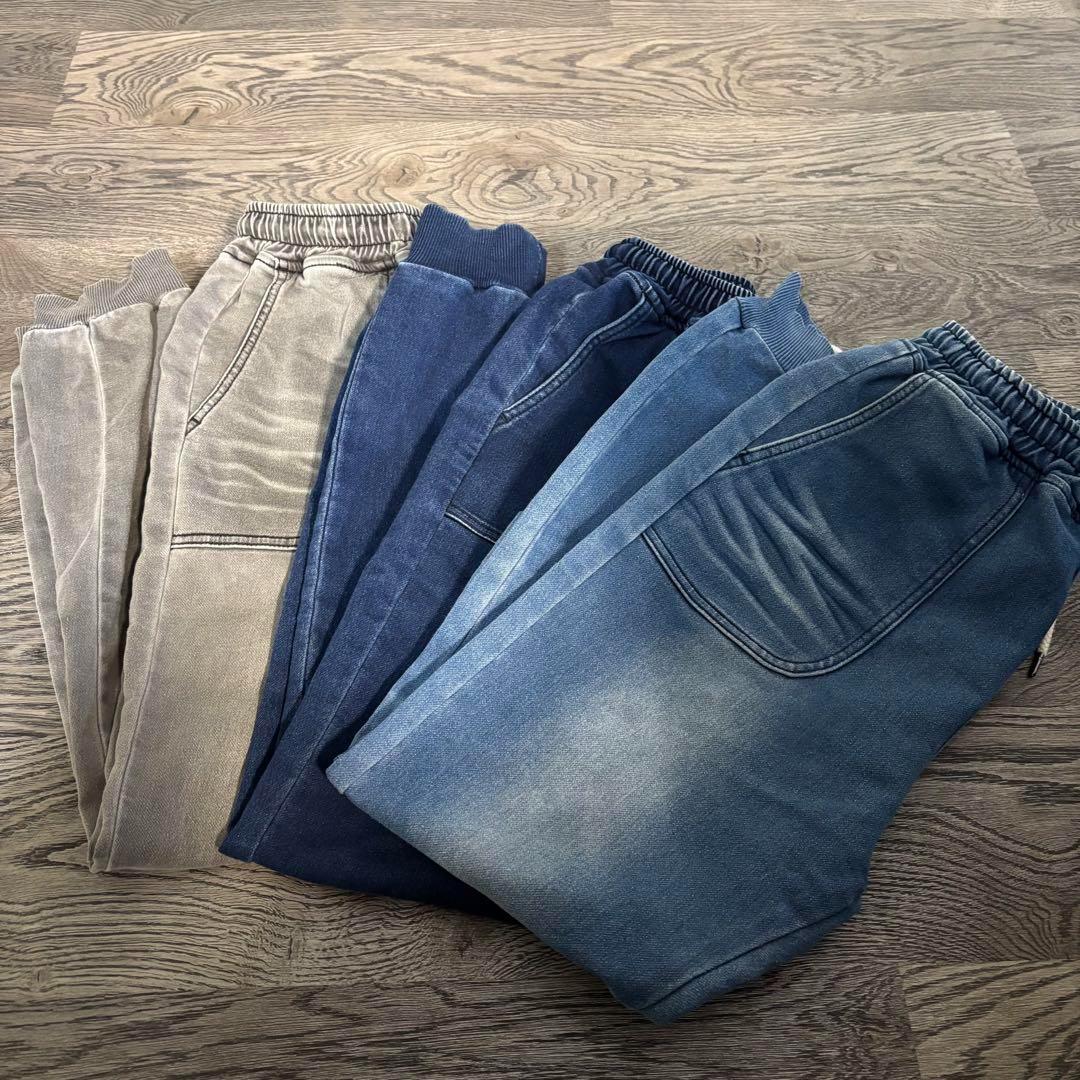 【3着セット】サルエル ジョガーパンツ CONTR@CTE Mサイズ