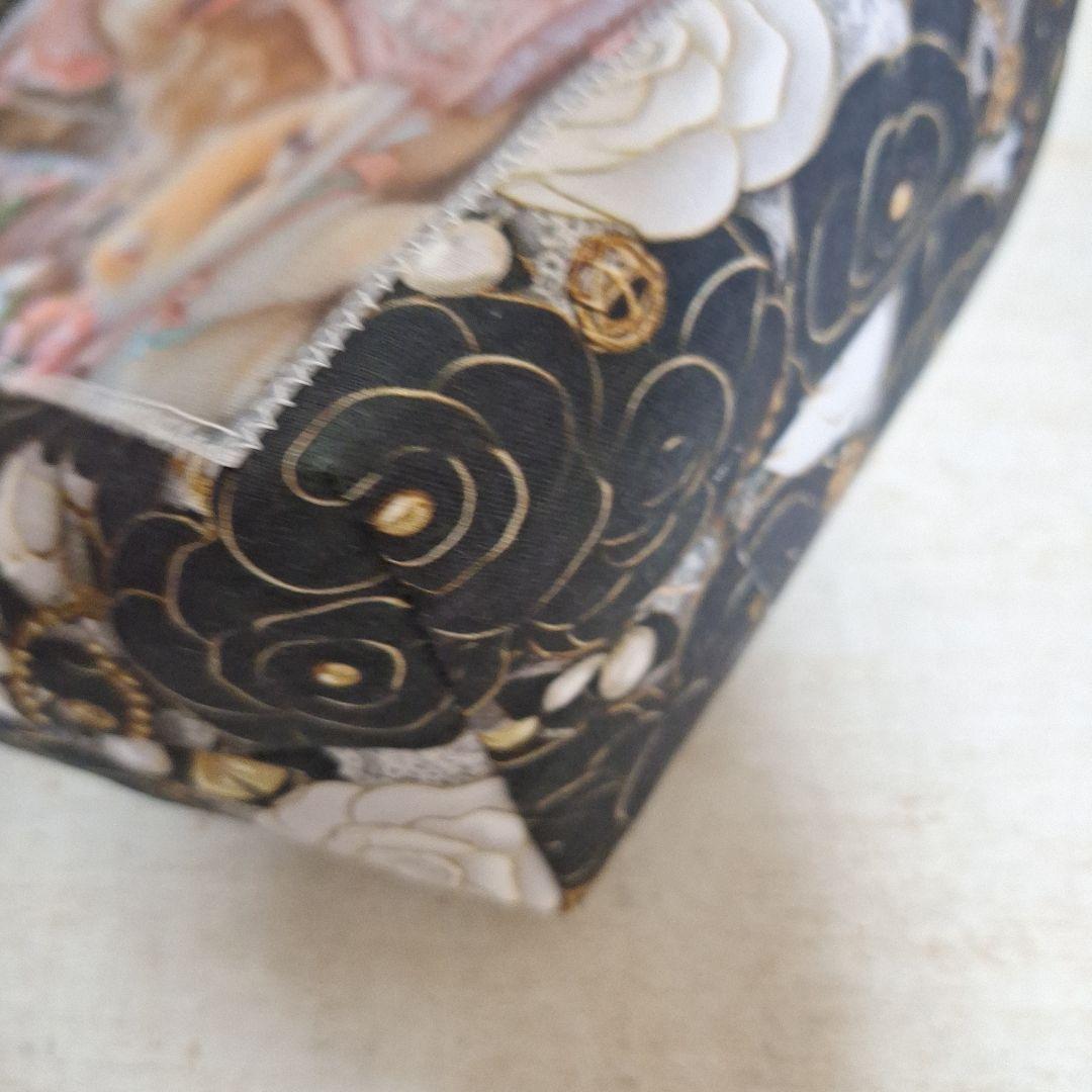 激レアポメラニアンパネル生地　ハンドメイド　ミニバック