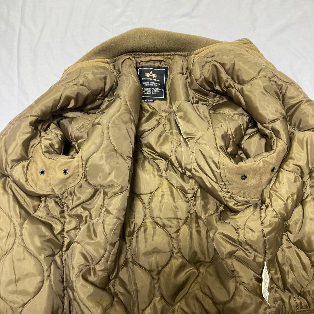 【激レア】ALPHA アルファ DECK HOOKデッキフックジャケット XL