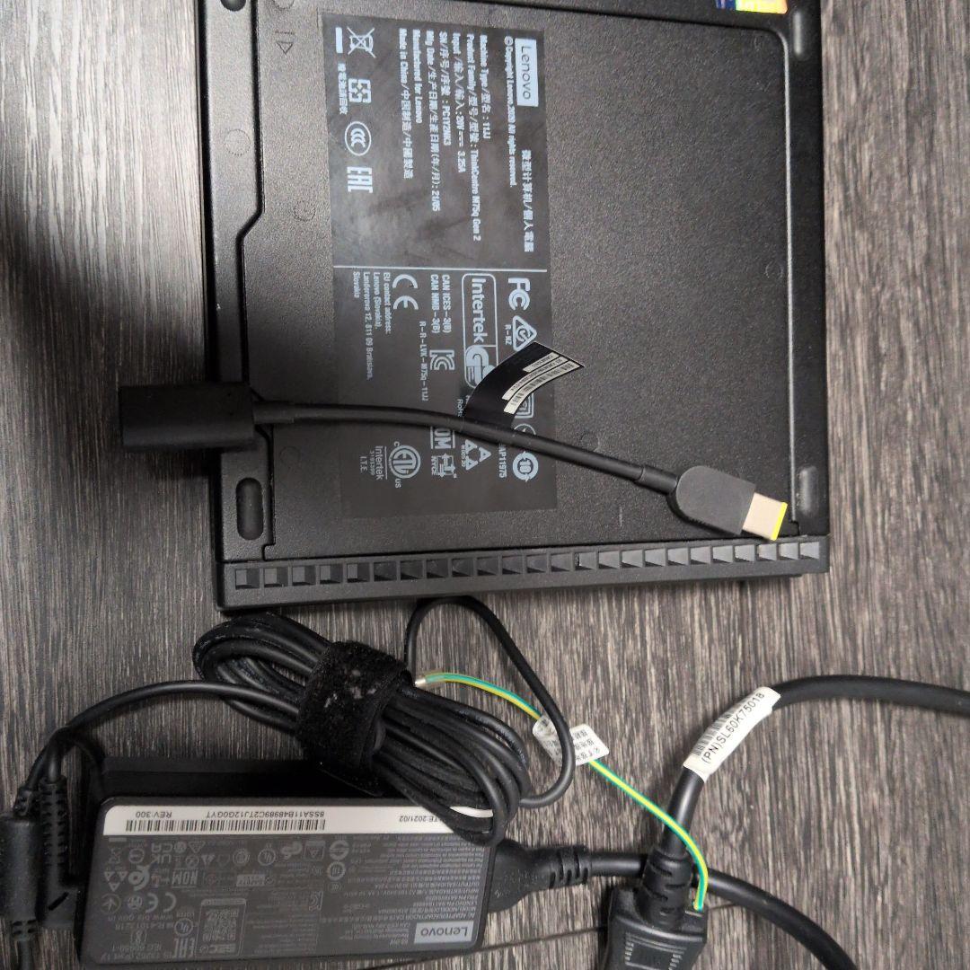 Lenovo ThinkCentre m75q gen2 メモリSSD無し