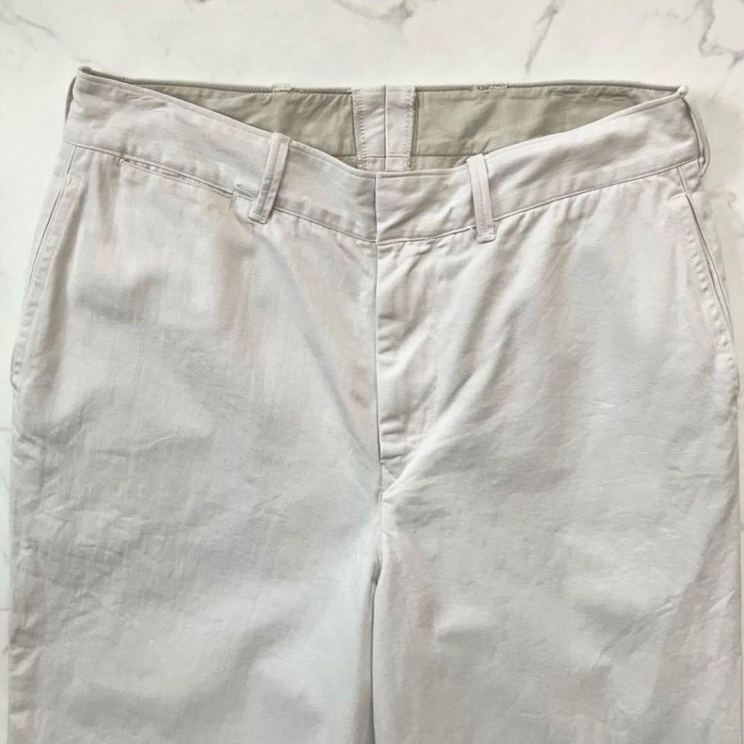 XLサイズ✨ 45R おこめチノのシャルロットパンツ 4 ホワイト