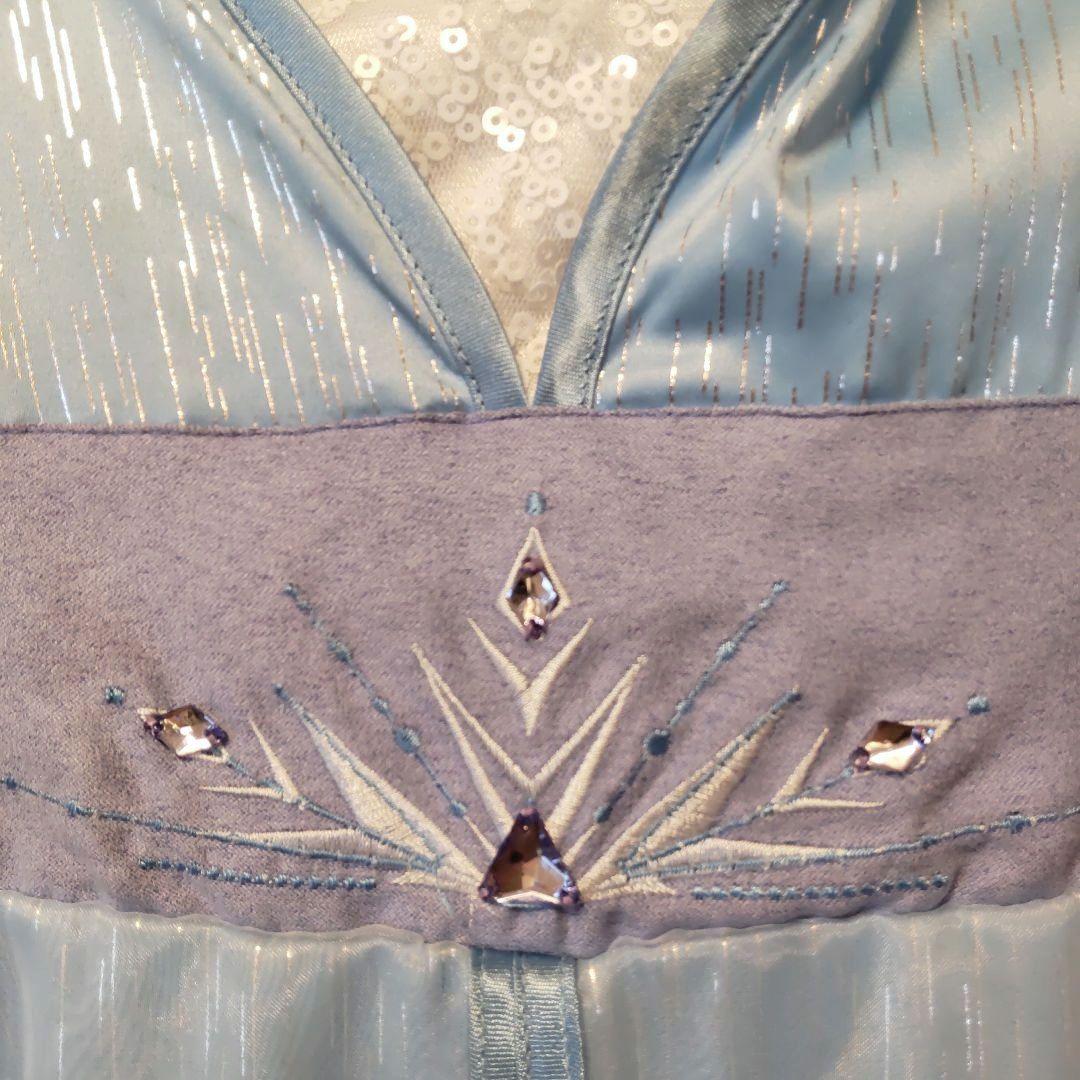 【新品未使用】アナと雪の女王　エルサ　ドレス　ディズニーストア