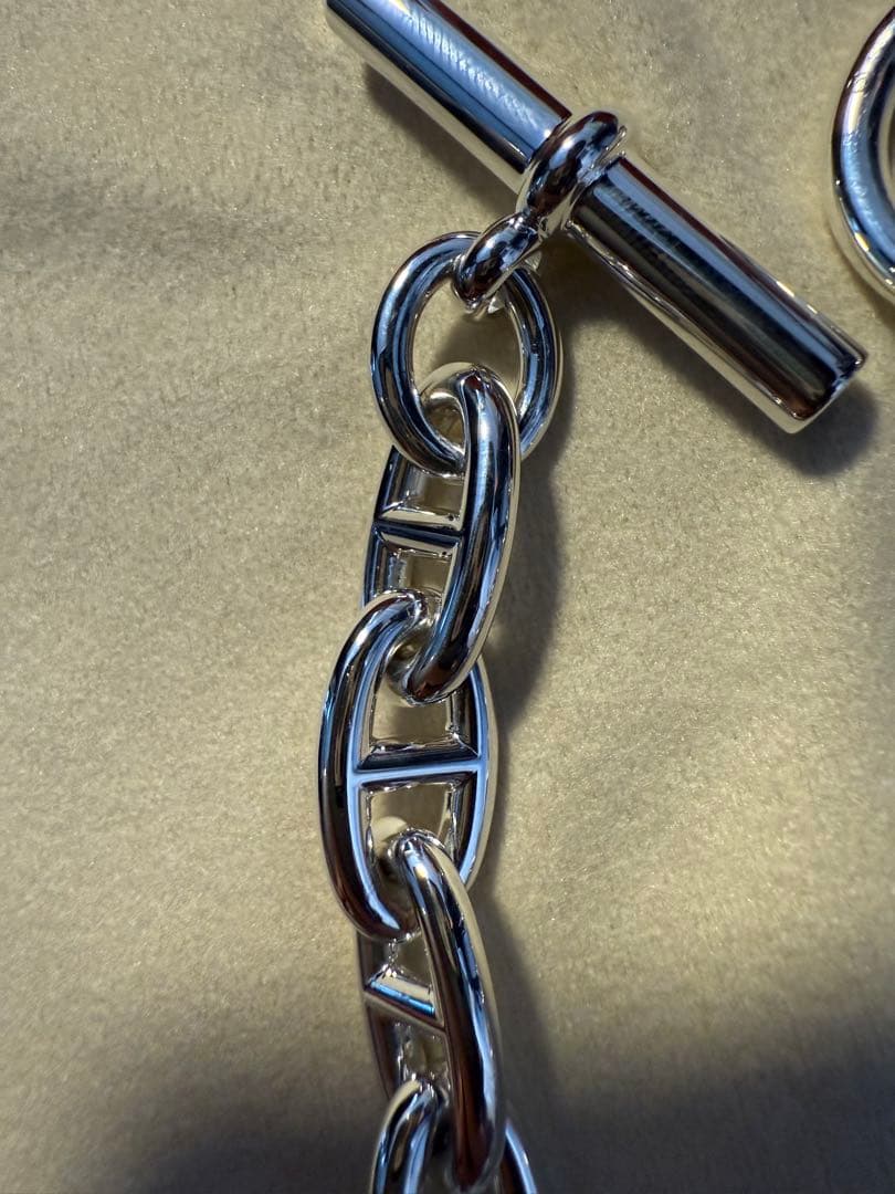 新品未使用 Hermes エルメス シェーヌダンクル GM 14 ブレスレット