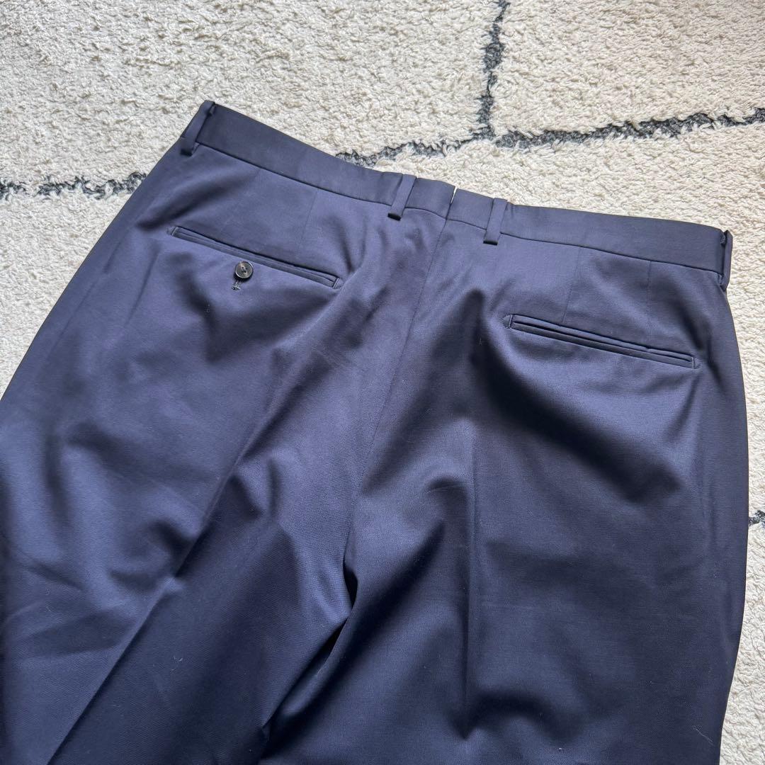 ユニバーサルランゲージ　カノニコ　スーツ　セットアップ　スリーピース　ネイビー