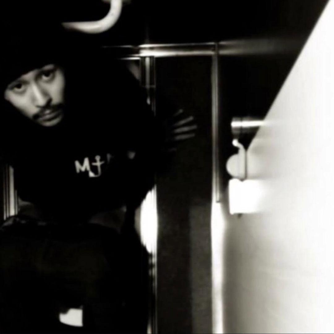 HOUSTON デッキジャケット 裏ボア Lサイズ 常田大希着用 ネイビー